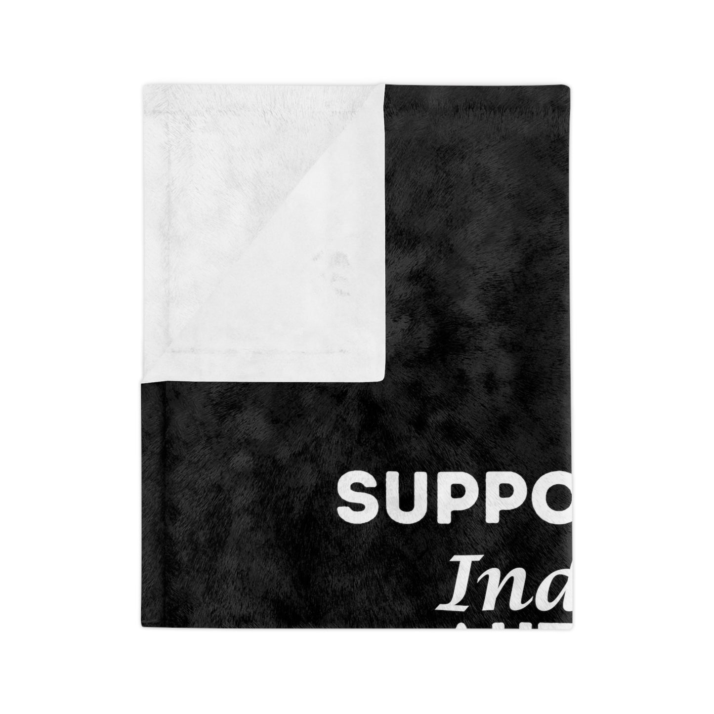 Support Indie Authors - Minky Blanket