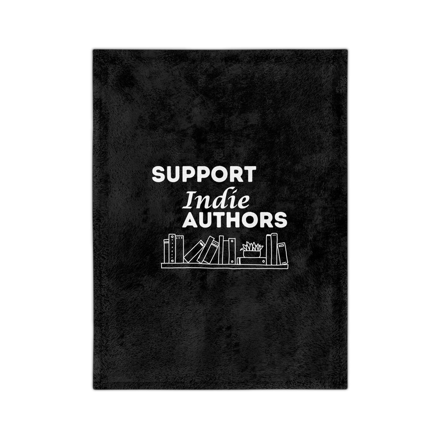 Support Indie Authors - Minky Blanket
