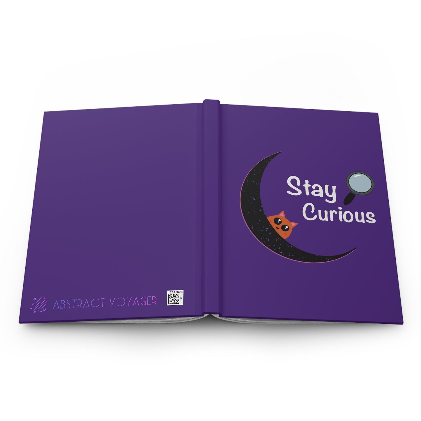 Stay Curious Hardcover Journal