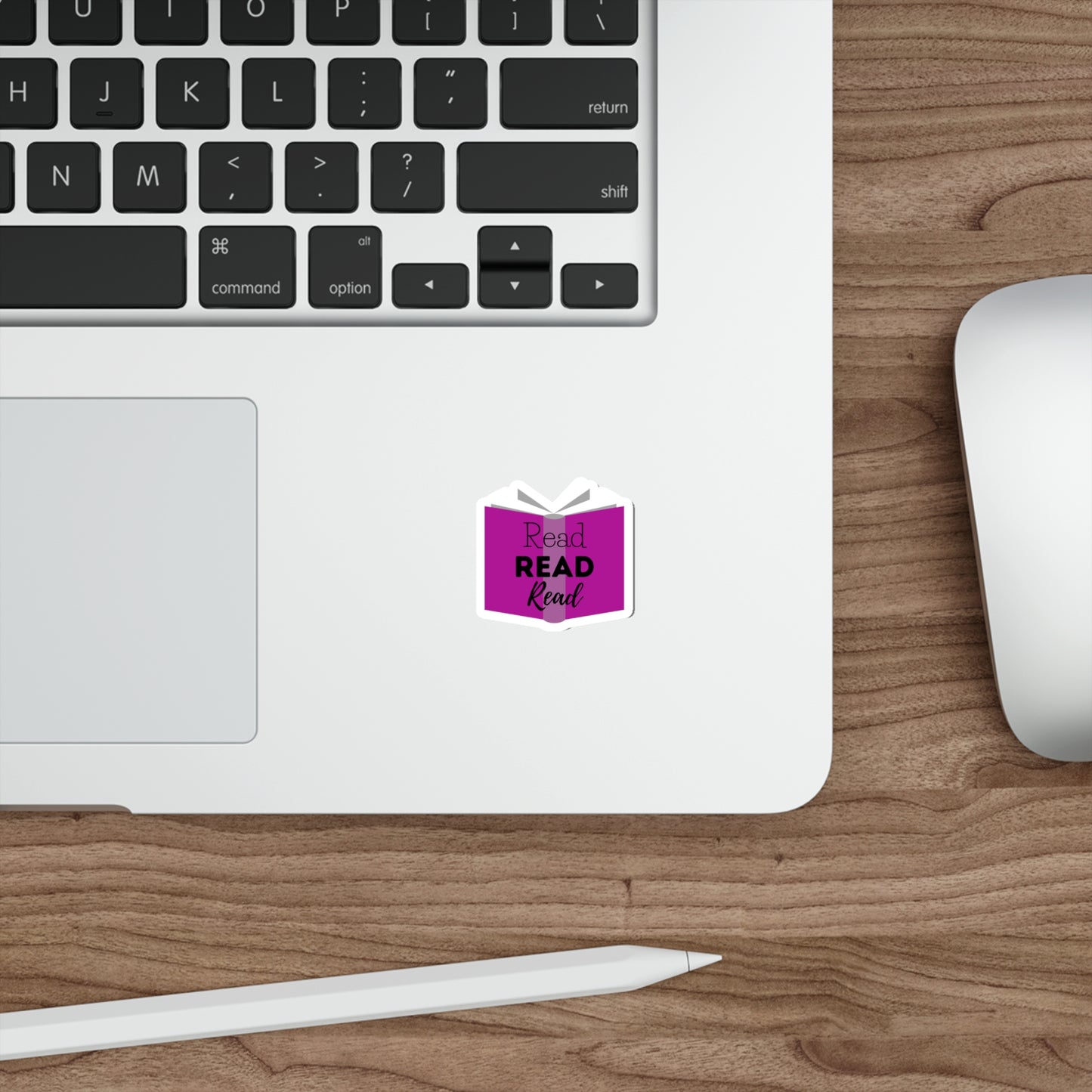 Read, Read, Read Die-Cut Stickers