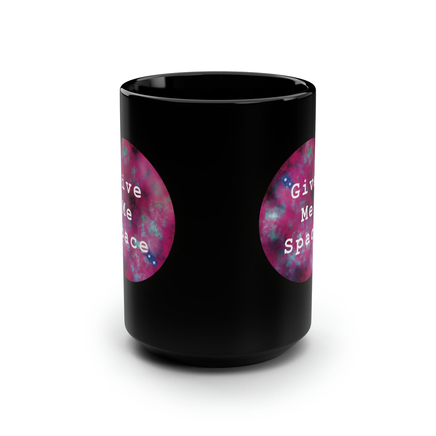Give Me Space - 15 oz. Black Mug