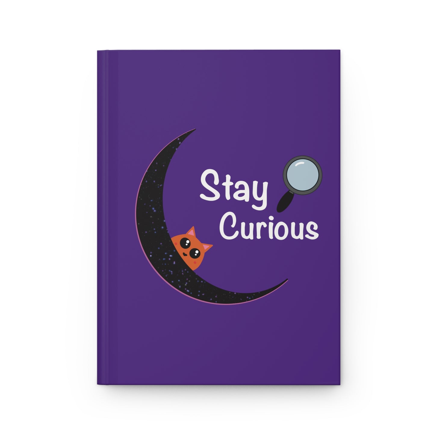 Stay Curious Hardcover Journal