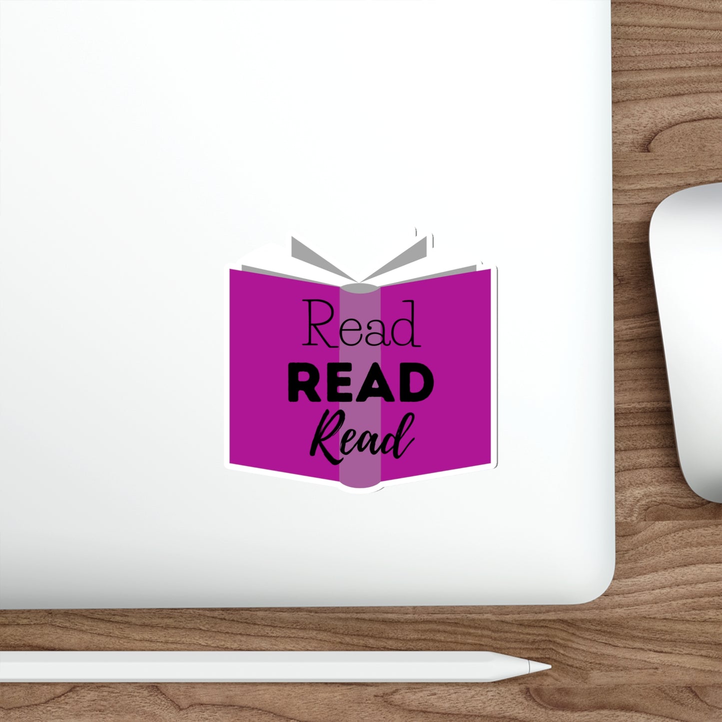 Read, Read, Read Die-Cut Stickers