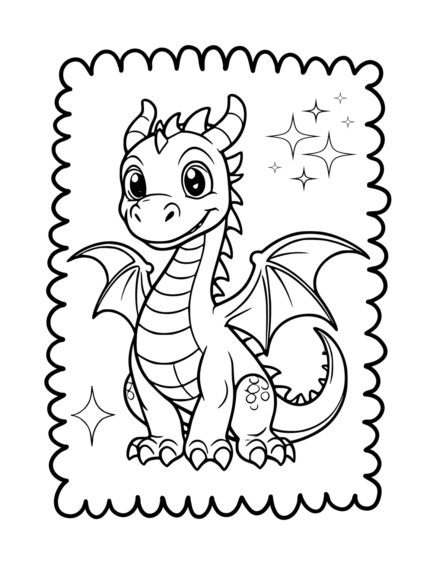 It's a Fantasy! Children's Coloring Book for Kids 3-8