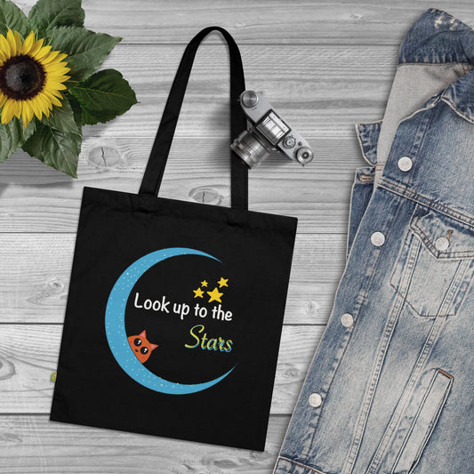 Look Up to the Stars Tote Bag