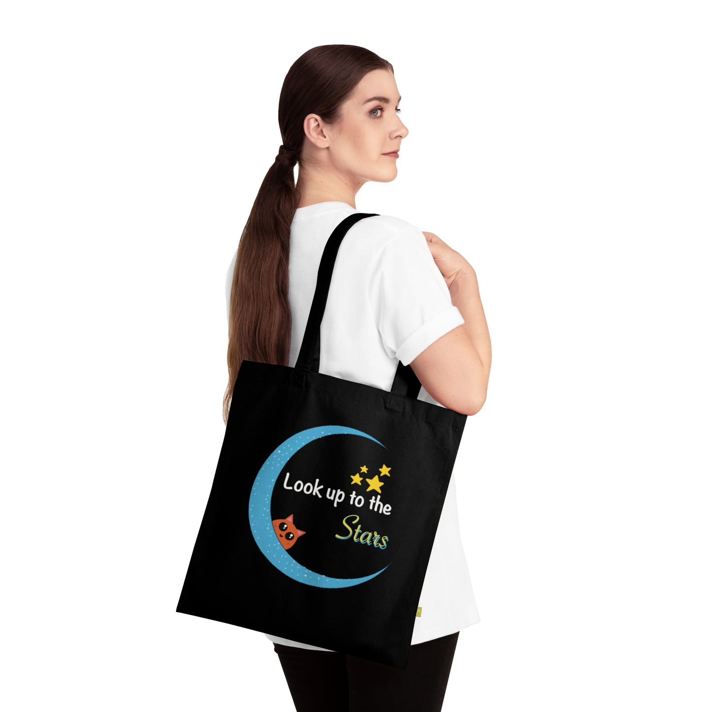 Look Up to the Stars Tote Bag