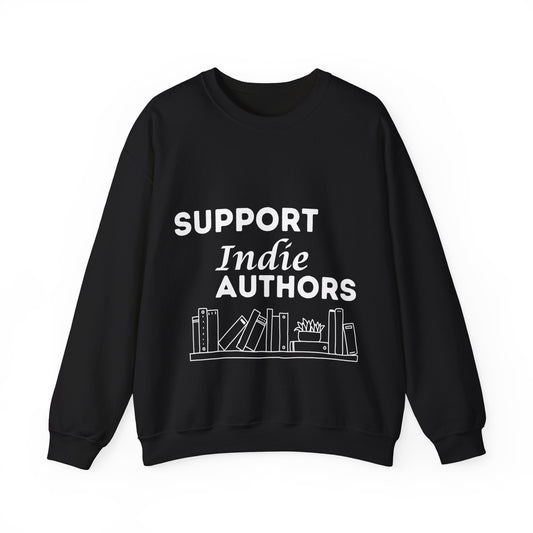 Support Indie Authors Crewneck Sweatshirt